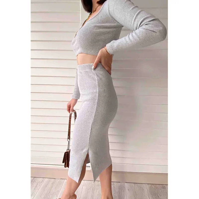 Женское платье сезон осень зима соблазнительные бандажные платья из двух частей