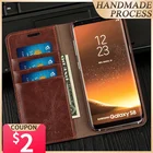 Роскошный деловой чехол Musubo для S10e + S8, чехол-книжка натуральной кожи чехол samsung Galaxy Note 10, 9, 8, кошелек S9 Plus, S7 Edge samsung S10 чехол samsung S10+ чехол