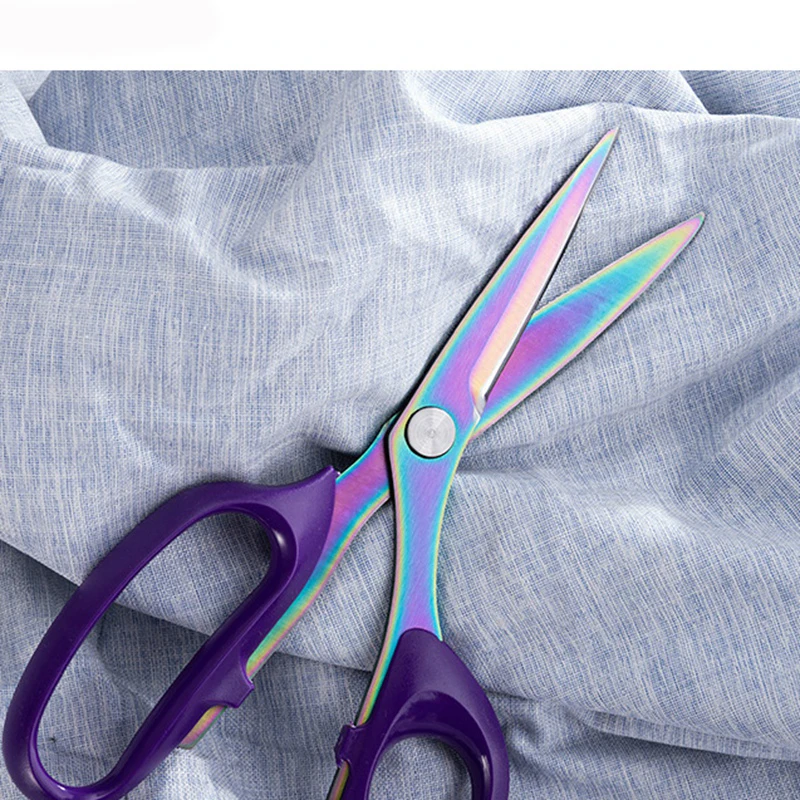 Красочные швейные ножницы портные для вышивки из нержавеющей стали крестиком