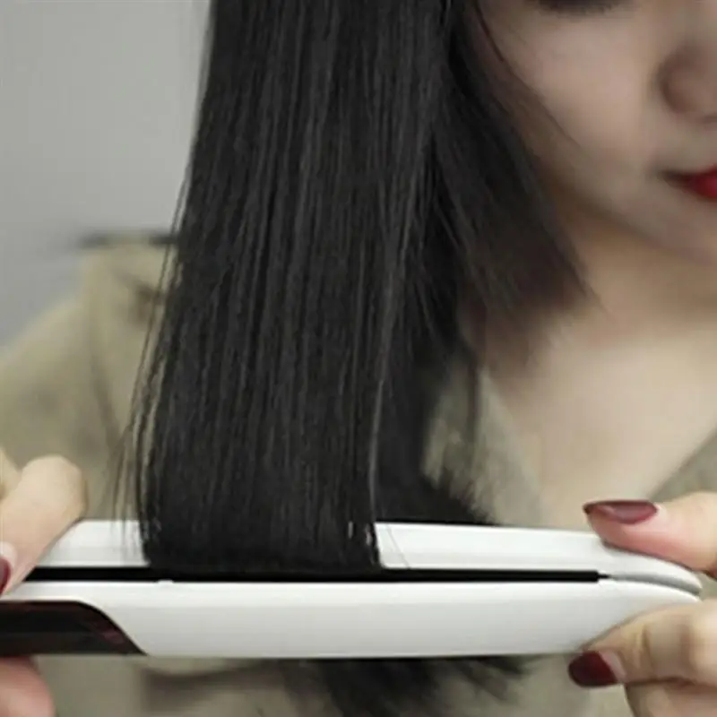 Выпрямитель для волос 2 в 1 Плойка утюжок выпрямления щипцы завивки со