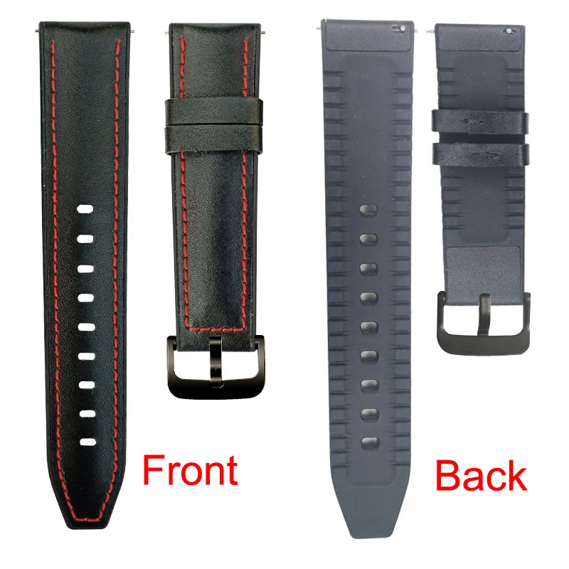 Ремешок для часов Amazfit bip сменный кожаный силиконовый браслет Xiaomi Huami Bip youth Pace Stratos