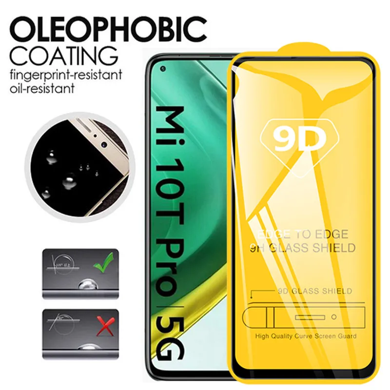 

Screen Protector Mi-10t Mi 10t Tempered Glass For Xiaomi 10t Lite 10tlite Protection Mi10t For Xiaomi Mi 10 T Pro 10tpro Glas 9D