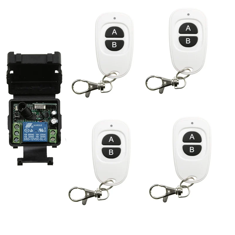 Мини Беспроводной RF пульт дистанционного управления выключатель света 10A