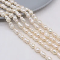high quality natural baroque freshwater bead gourd shape pearl loose beads for making diy jewerly necklace bracelet 6x10 8x12mm