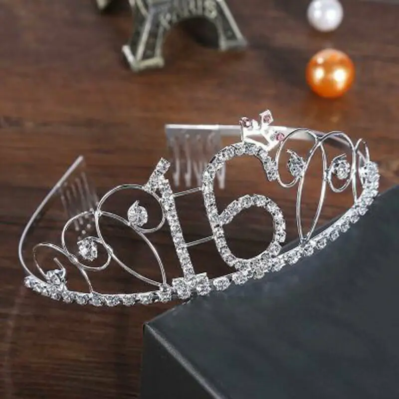 Шляпы Стразы для вечерние НКИ элегантные головные уборы с короной серебристые