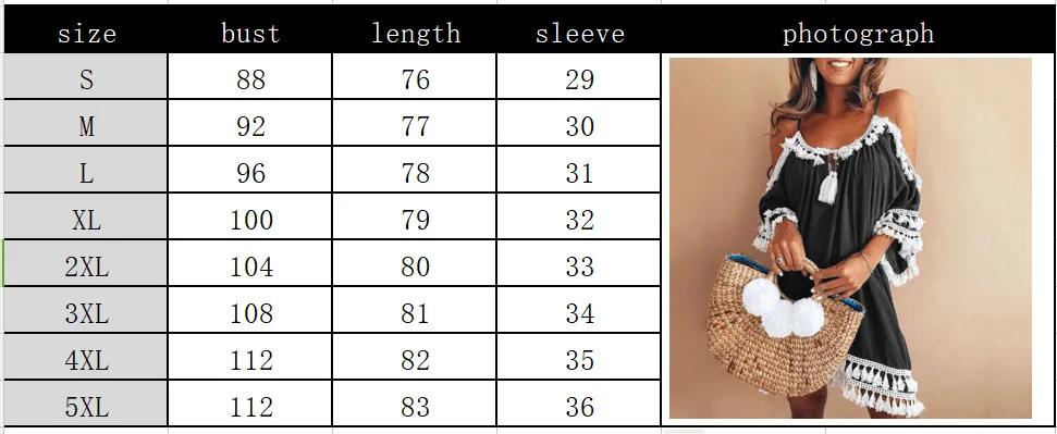 

5XL Plus Size Women's Bohemian Beach Dresses Sexy Off Shoulder Strap Tassel Stitching Lace Dress Sweet Irregular Summer Dress