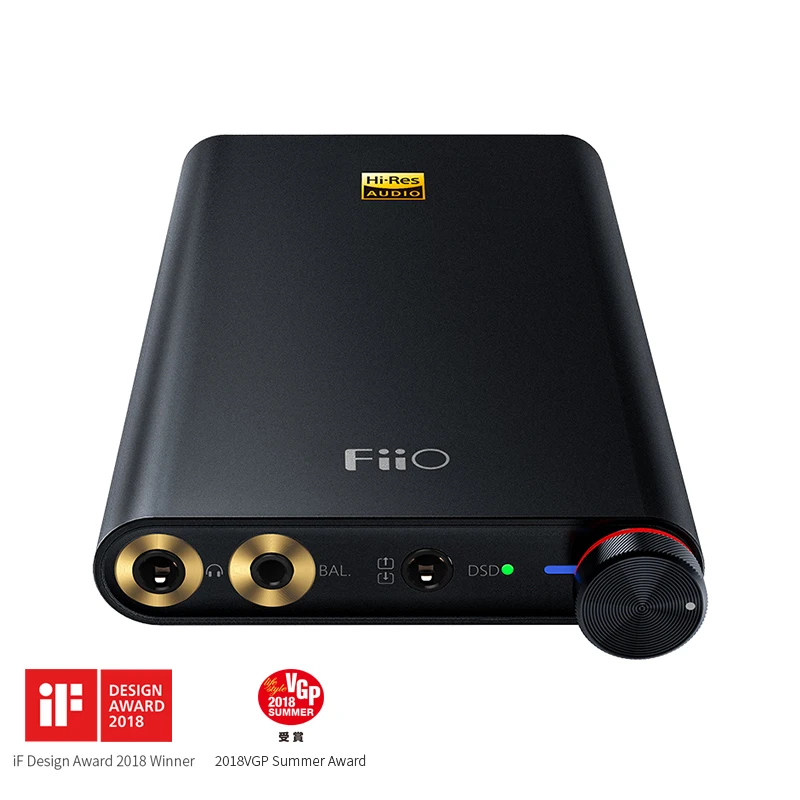 Усилитель для наушников FIIO Q1 Mark II DAC AMP DSD Hi Fi Res звук XMOS 384 кГц/32 бит Android iPhone iPad