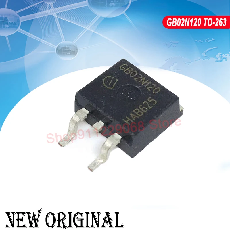 

(5 шт.) SGB02N120 GB02N120 TO-263 1200V 2A / TSU05A60 600V 5A / FQB25N33 25N33 TO-263 B80PF55 STB80PF55 55V 80A TO-263