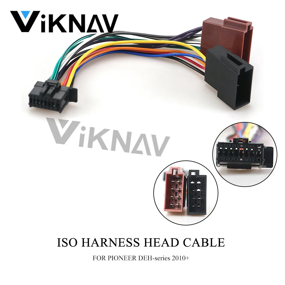 

Car ISO Harness Head Cable for PIONEER DEH-series 2010+ Wiring Connector Cable Stereo Radio Wire Adapter Plug 15-107