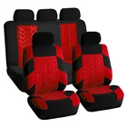 Чехлы для автомобильных сидений Aimaao с вышивкой для Ford Focus 1 3, Ford Mondeo, Peugeot, Tesla, Suzuki, Volvo, Jeep, универсальная защита для автомобильных сидений