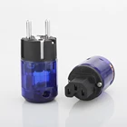 2 пары, новая стандартная розетка стандарта IEC с родиевым покрытием