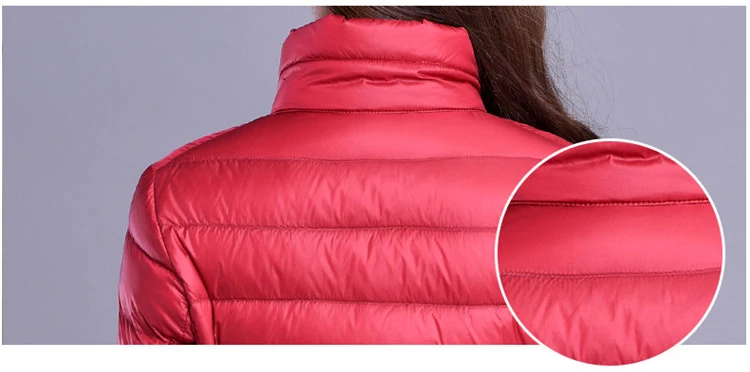 7XL, зимний женский пуховик с капюшоном, длинная куртка, белый утиный пух, Женское пальто, ультра-тонкий светильник, одноцветные куртки, пальто, портативные парки