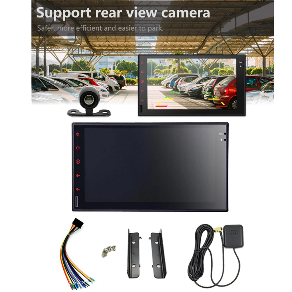 2DIN четырехъядерный Android 8 1 автомобильный DVD-плеер для Ford Focus CMAX S-MAX FIESTA GALAXY FUSION TRANSIT