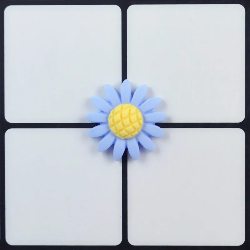6 Colors Resin Frosted Sunflower Slime Accessories Super Light Clay Charms DIY Kit Cream Glue Crafts Decoration Materials | Игрушки и