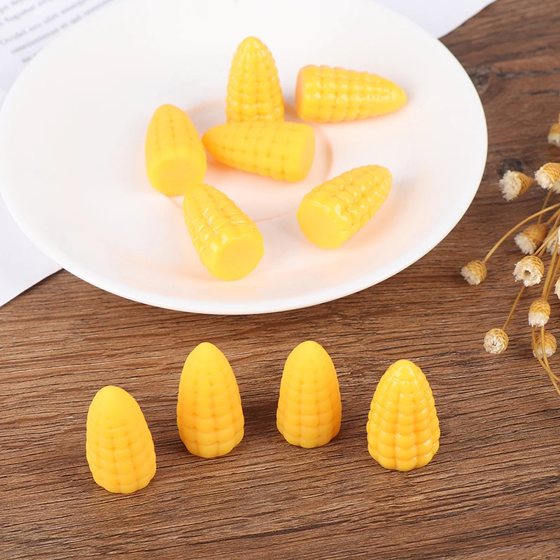 Кукольный домик овощи кукольный миниатюрная Кукуруза мини конфеты кукуруза для