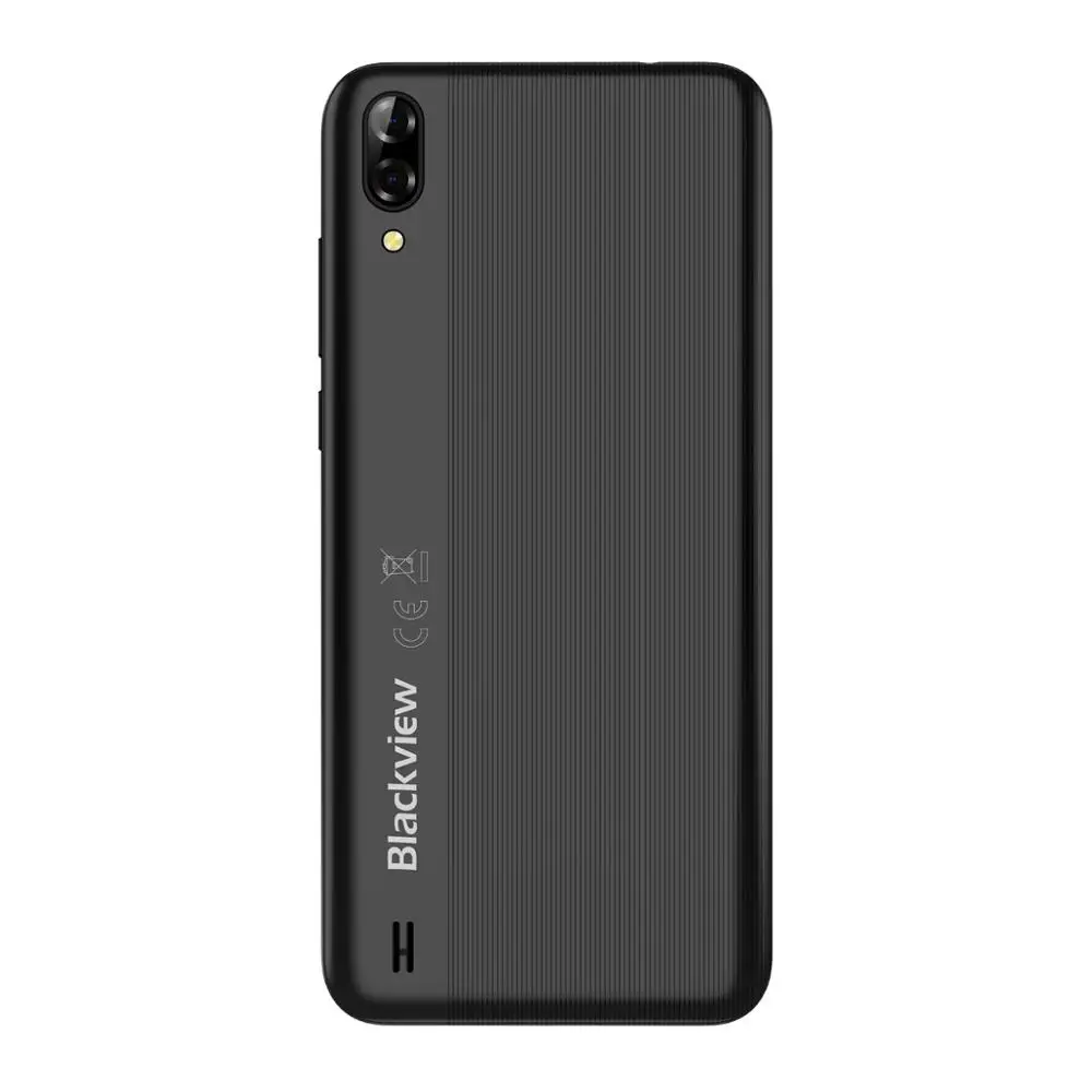 A60 Black Blackview A60 смартфон 4080 мАч 1 Гб+ 16 Гб четырехъядерный Android 8,1 6,1 дюймов 19,2: 9 экран 13,0 МП Двойная камера заднего вида 3G мобильный телефон - Цвет: A60 Black