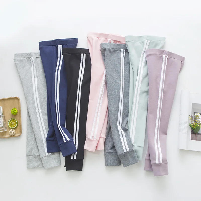 Детские осенние плотные брюки на флисовой подкладке для девочек теплая детская