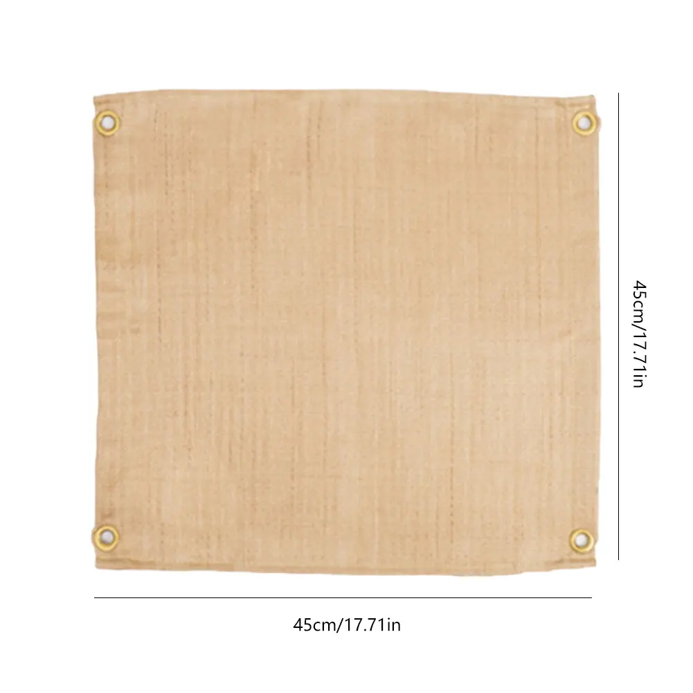 

Camping Fireproof Mat Barbecue Fire Heat Retardant Blanket BBQ Patio Protective Heat Rug S/M/L Camping Protective Fireproof Mat