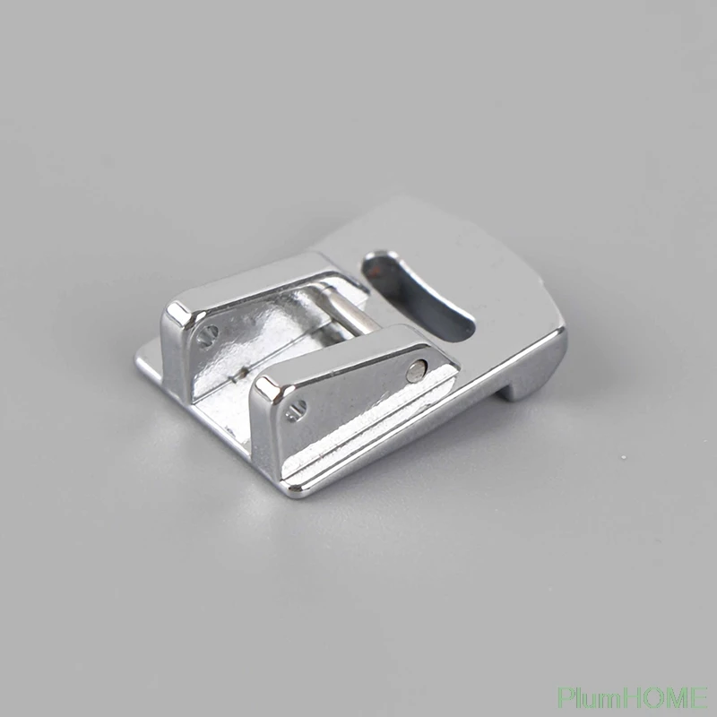 

1Pcs Sliver Rolled Hem Curling Presser Foot For Sewing Machine Singer Janome Sewing Accessories Hot Sale