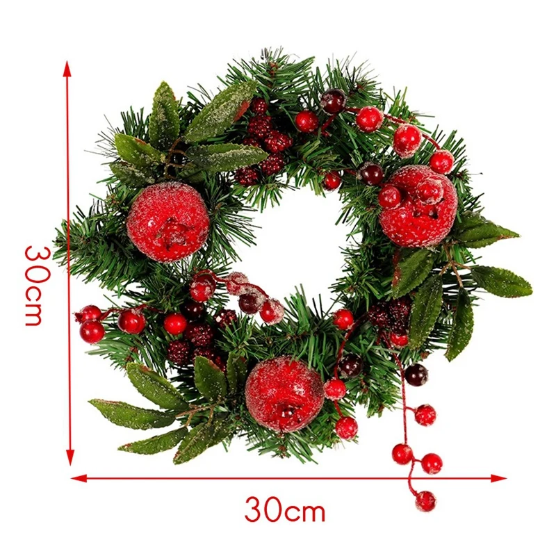 

Christmas Wreath Pomegranate Fruit Door Wreath Door Wall Ornament Christmas Party Decoration