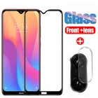 2-в-1 Защитное стекло для xiaomi redmi 8a защита для объектива камеры закаленное стекло redmi note 8 pro redmi8a 8 a 8t пленка