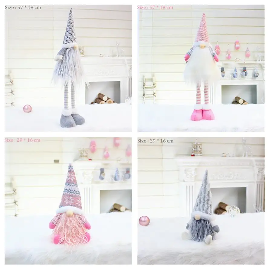 

Рождественские куклы, декор для елки, новый год 2022, украшение для оленей, снеговика, Санта-Клауса, стоячие куклы, украшение на Рождество, Рожд...