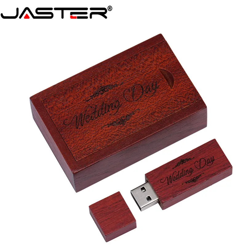 USB-флеш-накопитель JASTER в деревянной кленовой коробке 4-64 Гб | Компьютеры и офис
