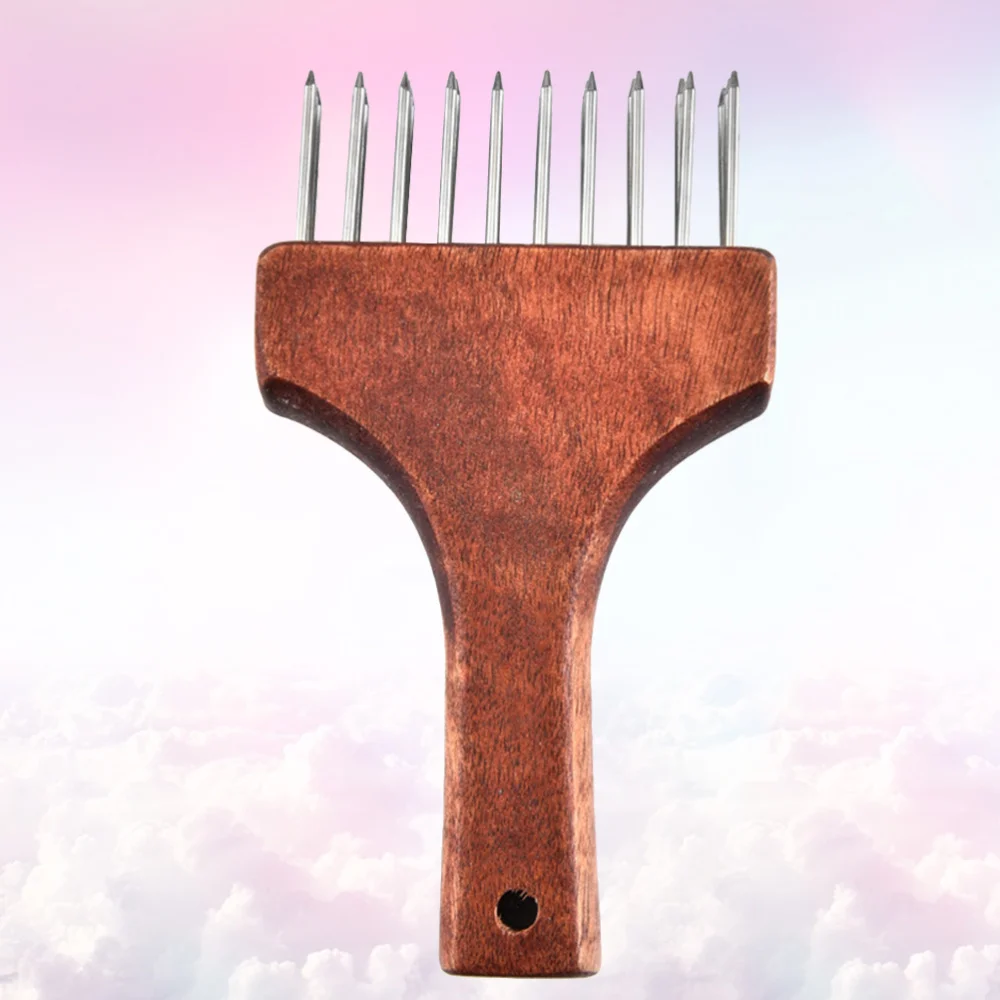 1 шт. размягчитель мяса не инструменты мини говядины иглы стейк с деревянной