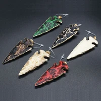 100 beef bone pendant arrow shape high quality for women jewelry gift making necklace accessories 29x65mm