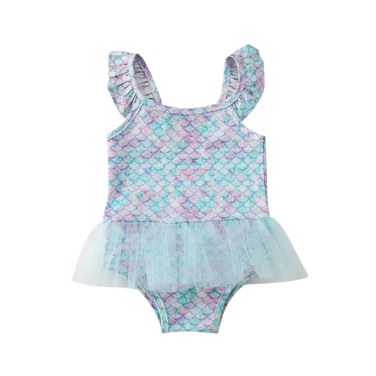 

One-piece Mermaid Swimsuit For 1-3Years Girls Baby Kids Girl Bikini Suit One piece Swimsuits Swimwear Bathing Suit Swimming