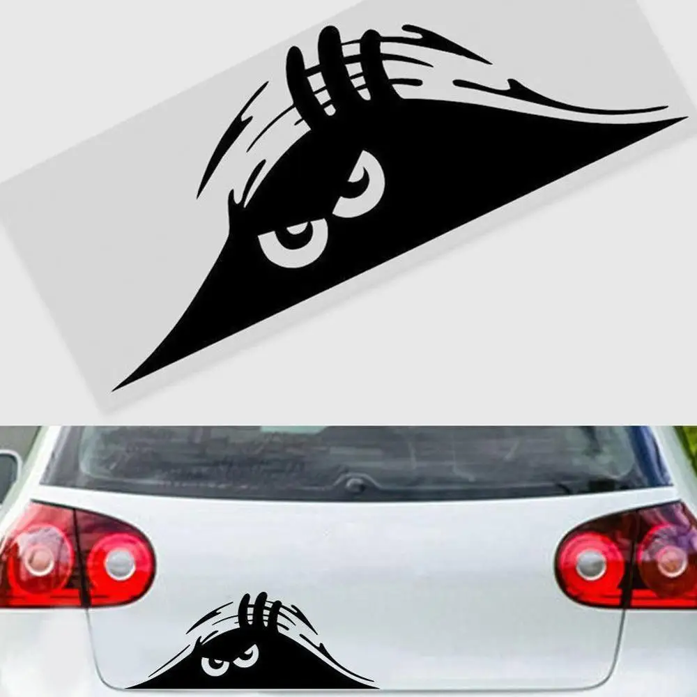 

2 piece Peeking Car Sticker vinyl decal decorate sticker Waterproof Fashion Car Styling Accessories