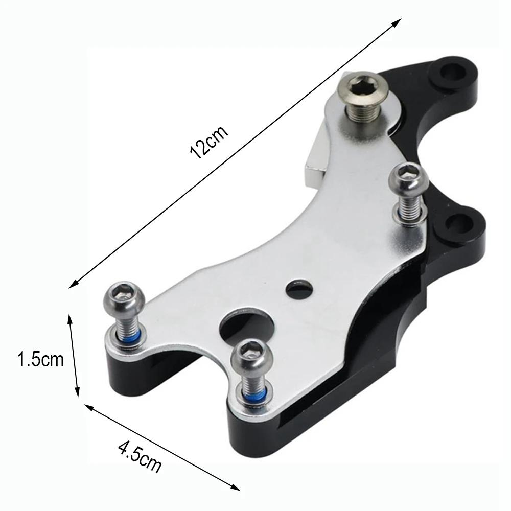 

Brake Adapter Converter No Disc Brake Fixed Seat For Road Bike Bicycle Disc Aluminum Alloy Modification Oil Dish Wire Conversion