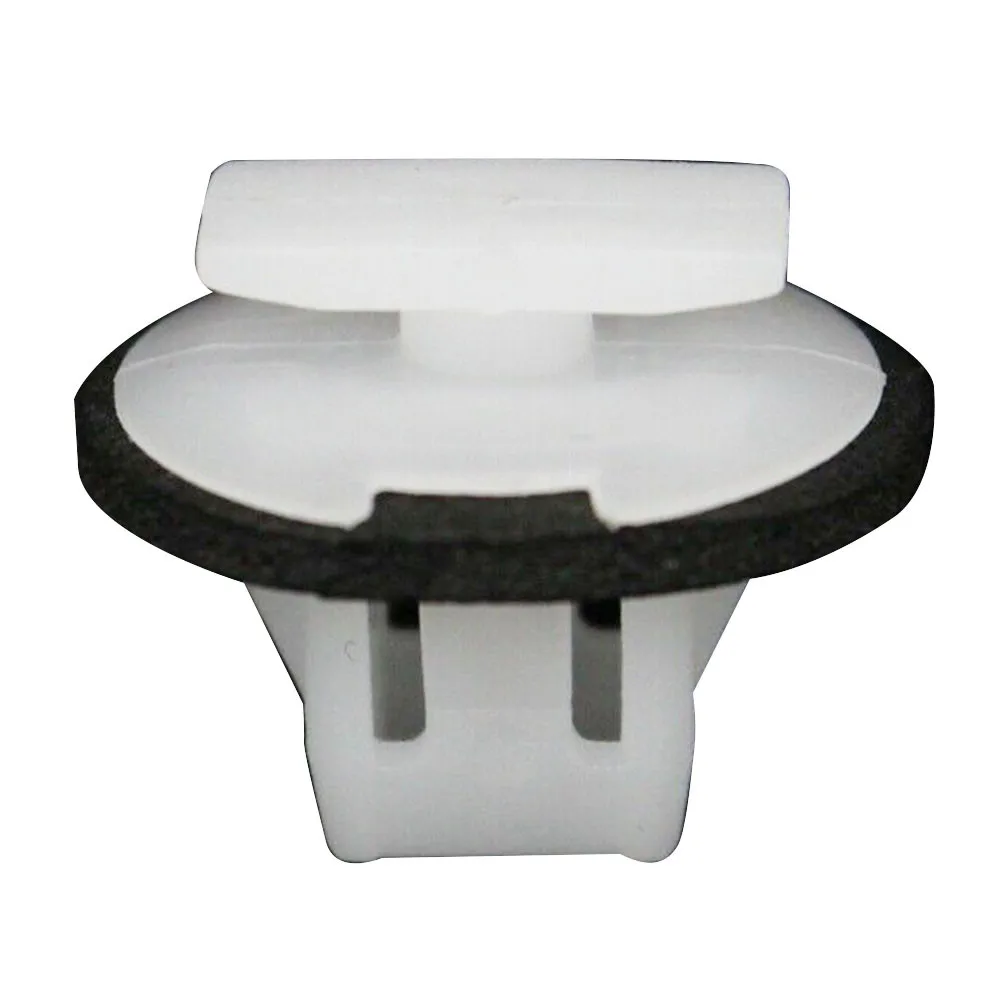 

10 Pcs Flare Molding Clip 76882JG10A Accessories For Nissan Exterior-Wheel Fender Parts Useful White Nylon