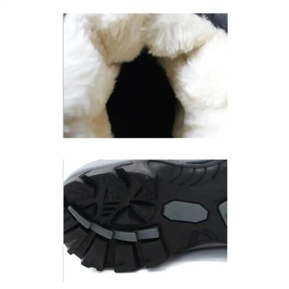 Зимние Детские ботинки на для пеших прогулок лыжный обувь девочек и мальчиков