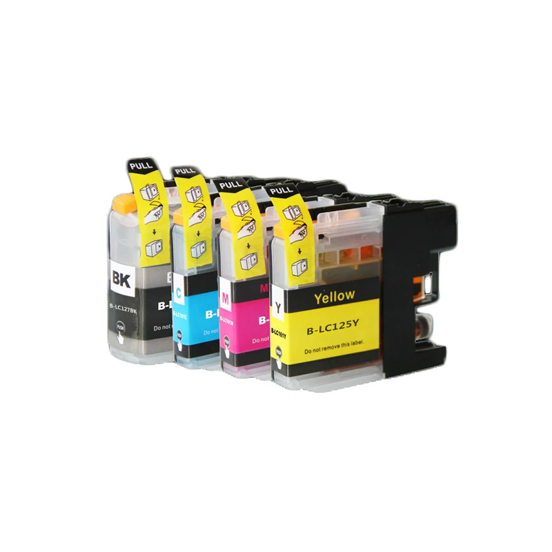 Compatible Ink cartridge for brother LC125 LC127 MFC-J4410DW J4510DW J4610DW J4710DW DCP-J4110DW printer lc 125 127 | Компьютеры и