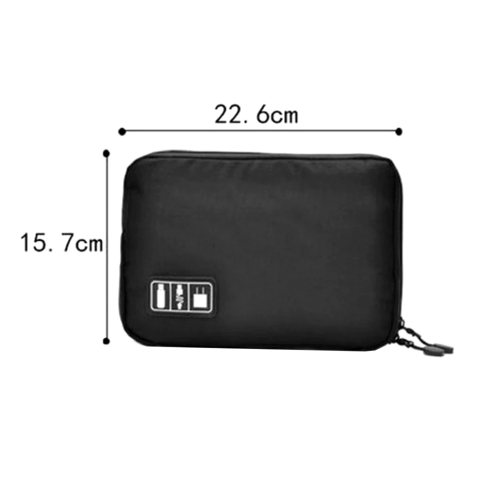

Waterproof Digital Products Phone Charging Cable Storage Bag Container Organizer Portable Travel Gadget Storage Bag