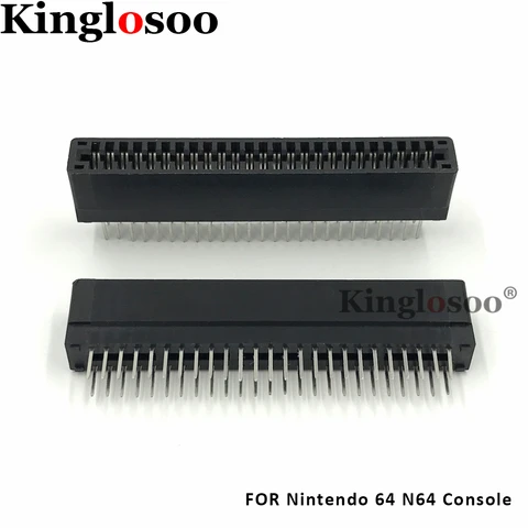 50-контактный разъем соединитель картриджа, запасная часть для ремонта консоли Nintendo 64 N64