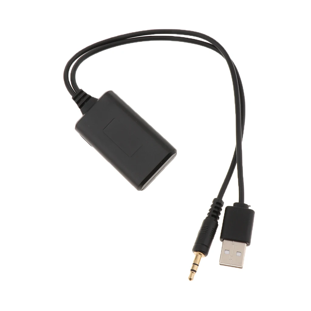 Для BMW E90 E91 E92 E93 12 В модуль Bluetooth адаптер беспроводной Радио Стерео AUX IN Aux кабель USB 3