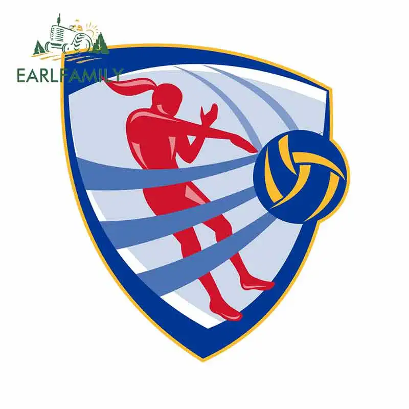 EARLFAMILY 13 см x 11 6 для Волейбольного проигрывателя шариковая тонкая Наклейка