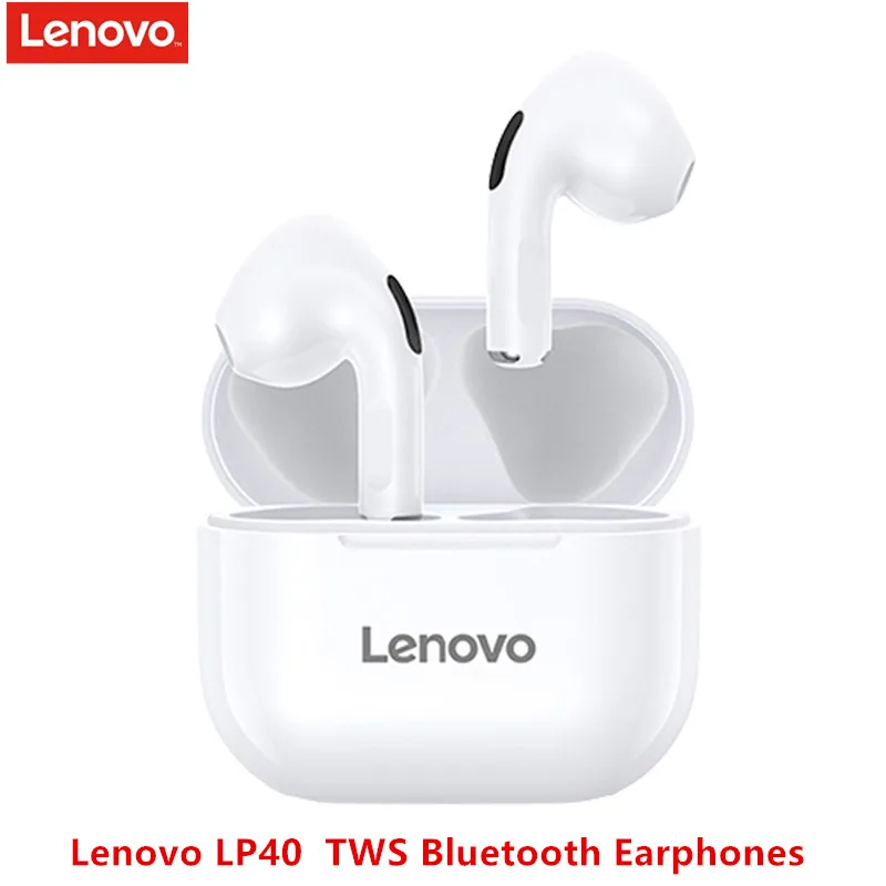 

Оригинальные беспроводные наушники Lenovo LP40, TWS Bluetooth наушники, Спортивная гарнитура с сенсорным управлением, стереонаушники для телефона ...