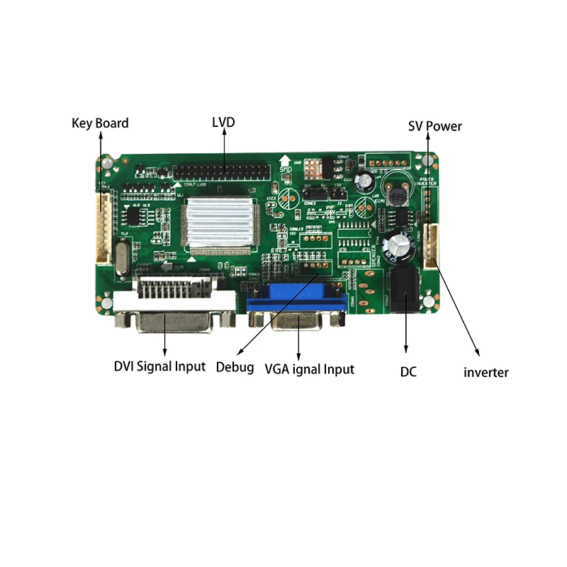 LM.R61 DVI DVA ЖК-дисплей плата контроллера мониторы комплект для 17 дюймов LTN170U1 LTN170U1-L01