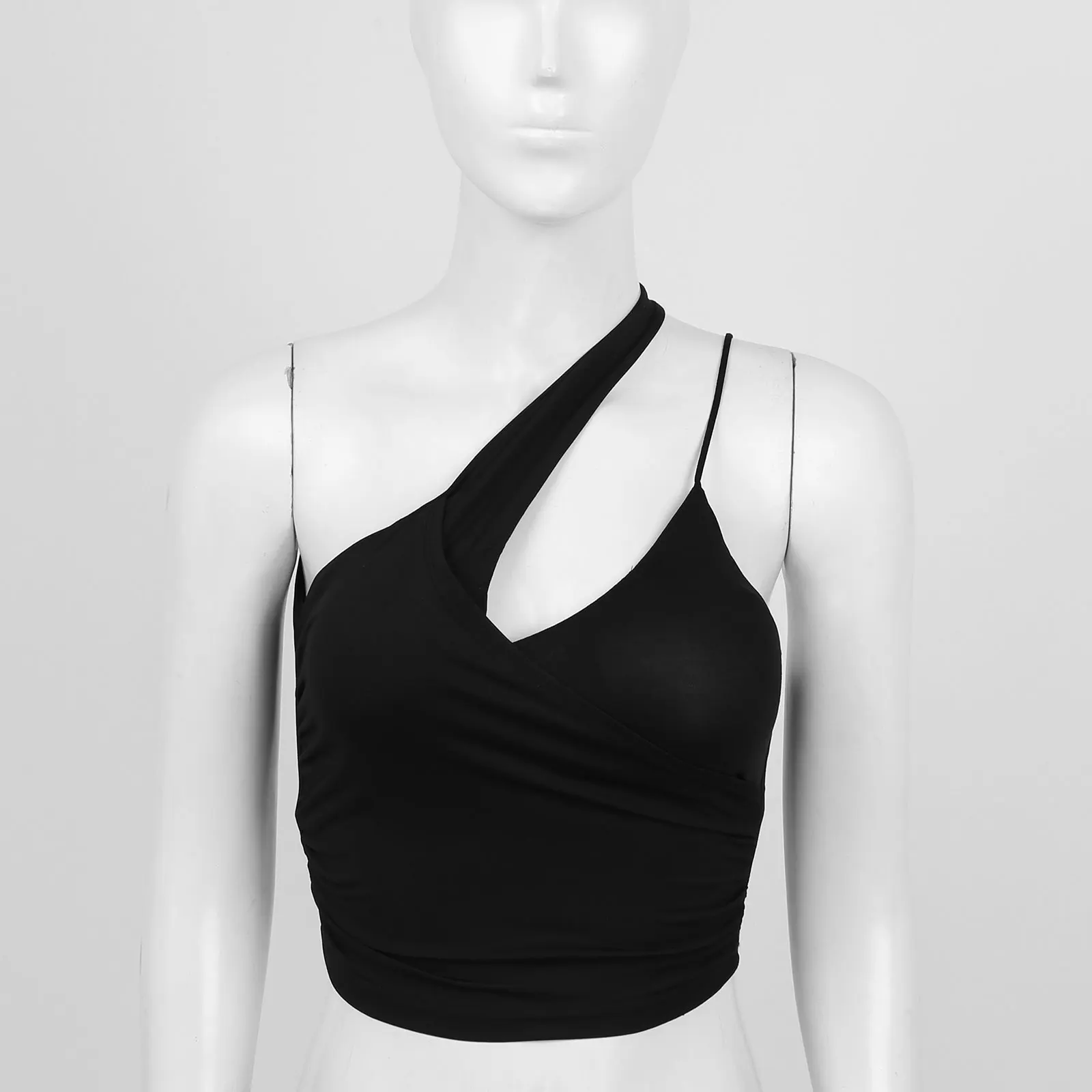 Черный женский модный спортивный топ для тренажерного зала фитнеса повседневный