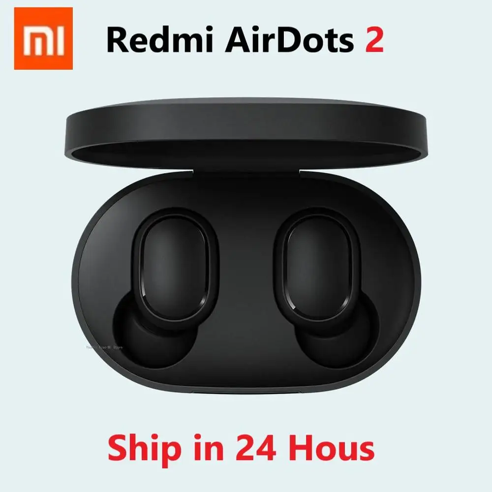В наличии 2020 новые Xiaomi Redmi AirDots 2 левый и правый низкий ЛАГ режим Mi TWS Bluetooth наушники