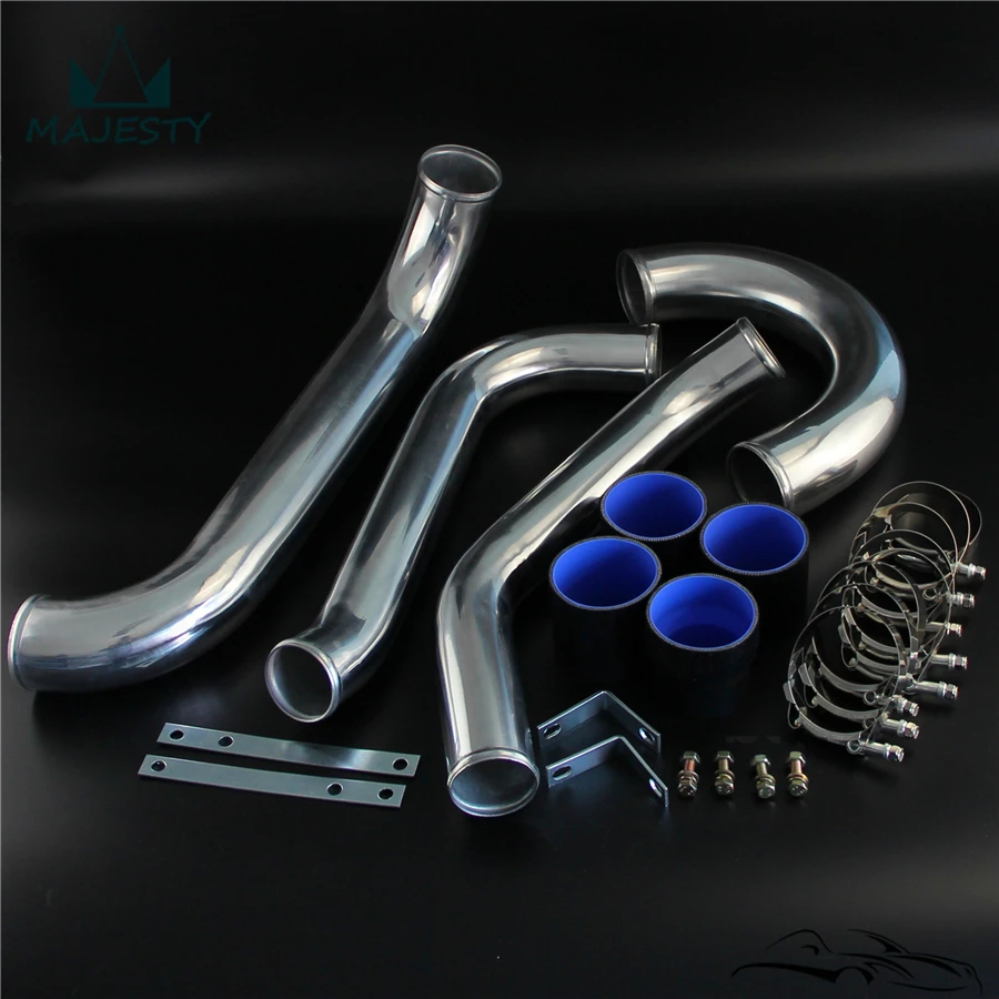 

Turbo Intercooler Piping Couplers Kit Fits For T*oyota S*upra J*ZA80 2*JZ G*TE 93-98 Black