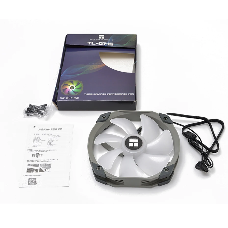 Thermalright TL-D14 Non-standard 140mm Computer Case CPU Cooling fan RGB PWM Quiet S-FDB Bearing Industrial-grade | Компьютеры и офис
