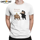 Чумной доктор Милая Мужская футболка средневековый модная футболка, футболка с круглым вырезом и короткими рукавами хлопок 6XL одежда