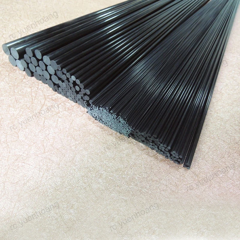 

10PCS Round Carbon Fiber Bar Rods Diameter 4.5mm/5mm/5.5mm/6mm/8mm Strengthen Pole Length 500mm for RC Aircraft DIY Parts