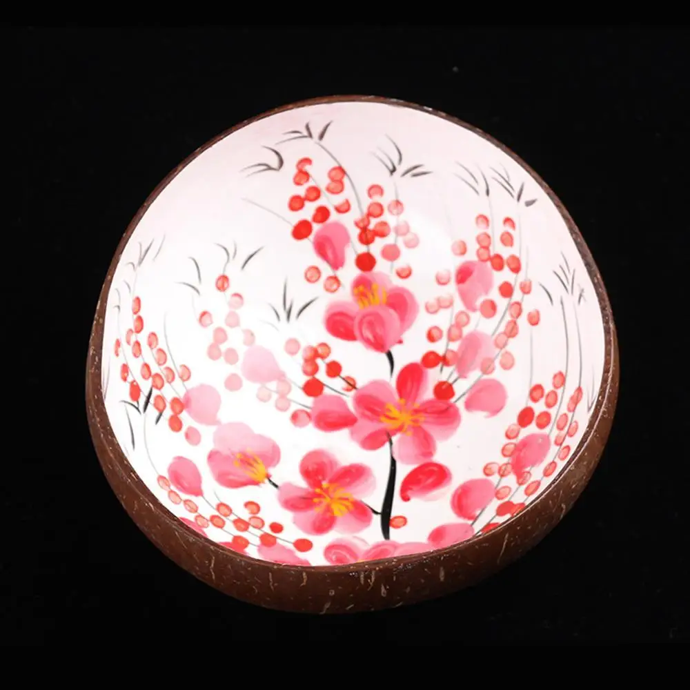 Цветная картина Кокосовая Скорлупа сухофрукты контейнер для еды ключи конфета