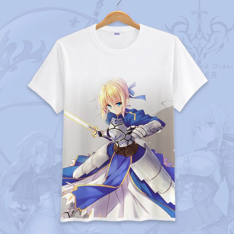 Футболка для косплея с изображением японского аниме Fate Grand Order | Тематическая