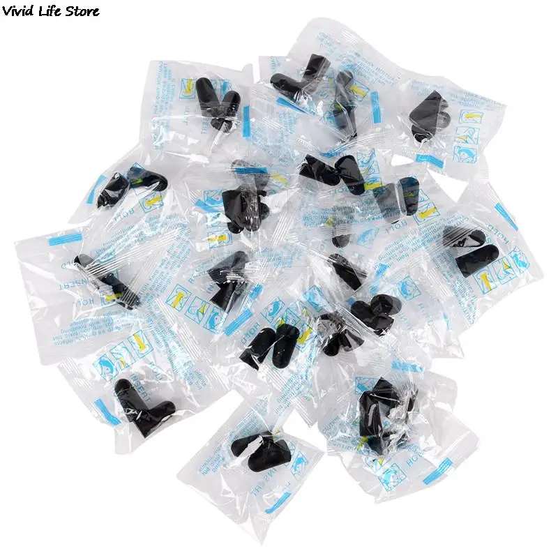 20 пар мягкие затычки для путешествий ушей конические сна защита от шума